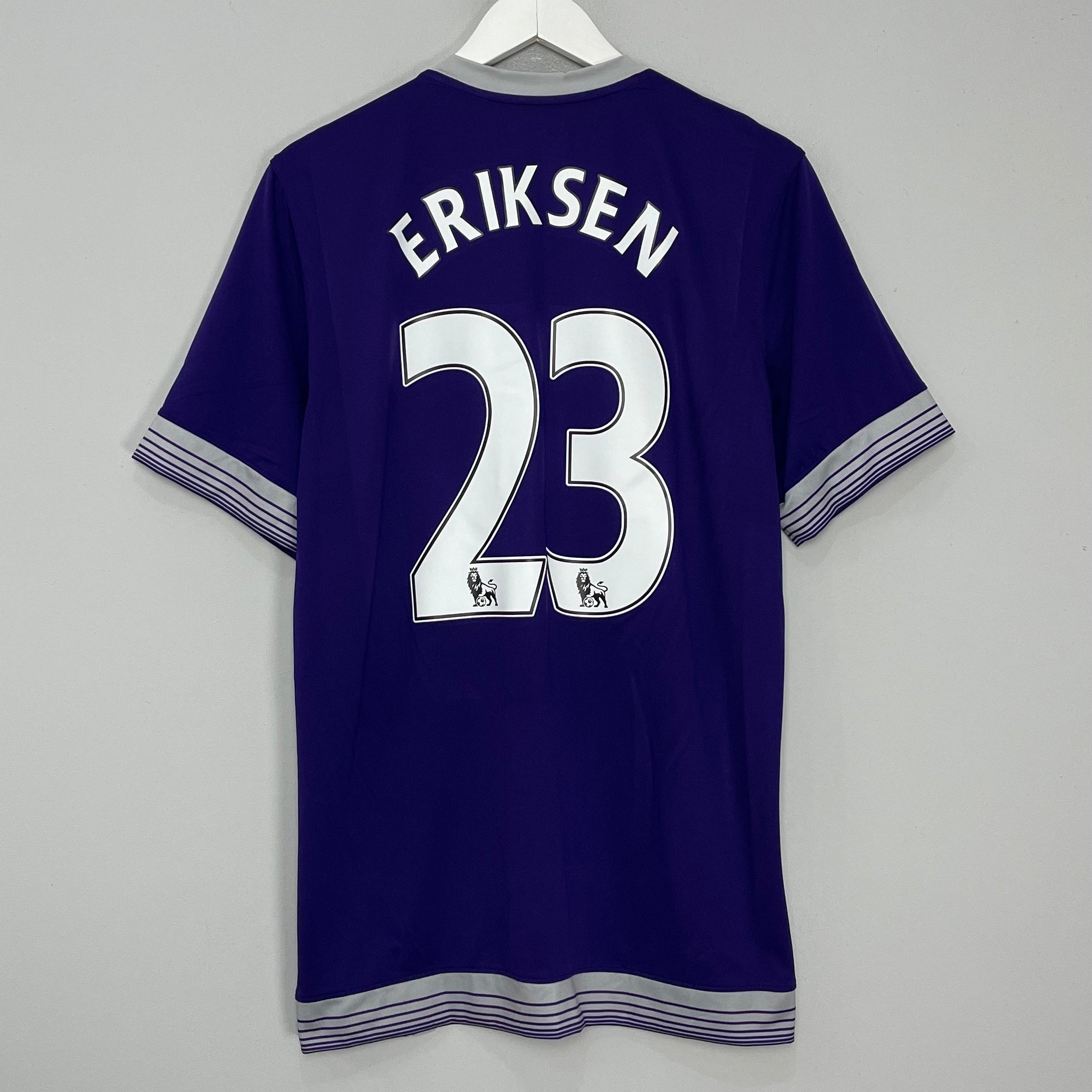 Shop 2015/16 TOTTENHAM ERIKSEN #23 THIRD SHIRT (L) UNDER ARMOUR, classic football shirts, vintage football shirts & retro soccer jerseys at Cult Kits