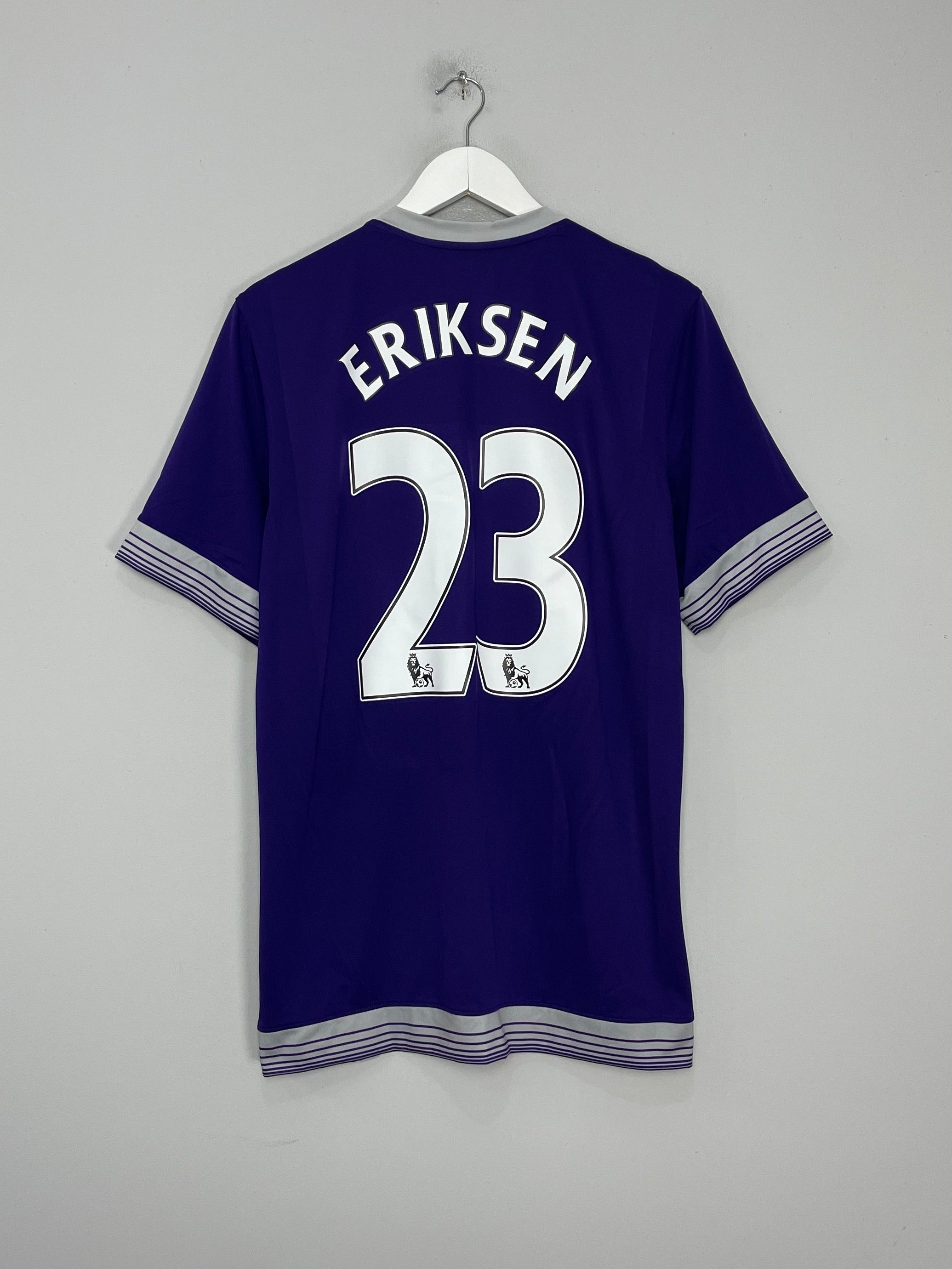 Shop 2015/16 TOTTENHAM ERIKSEN #23 THIRD SHIRT (L) UNDER ARMOUR, classic football shirts, vintage football shirts & retro soccer jerseys at Cult Kits