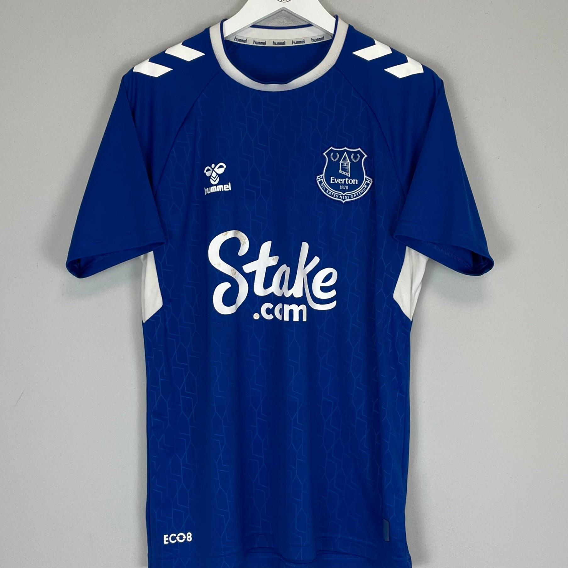 Shop 2022/23 EVERTON HOME SHIRT (L) HUMMEL, classic football shirts, vintage football shirts & retro soccer jerseys at Cult Kits