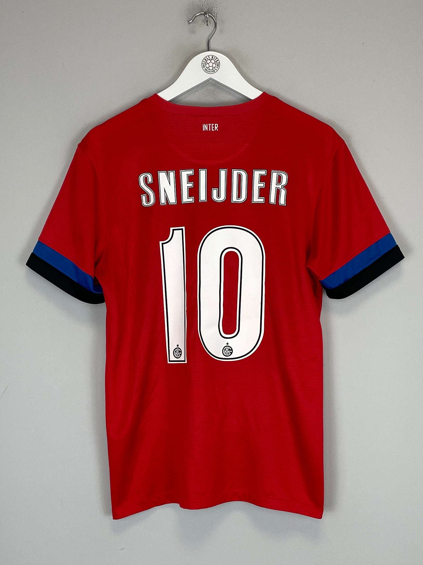 Shop 2012/13 INTER MILAN SNEIJDER #10 AWAY SHIRT (M) NIKE, classic football shirts, vintage football shirts & retro soccer jerseys at Cult Kits