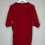 Shop 2004/05 MANCHESTER UNITED TRAINING SHIRT (XXL) NIKE, classic football shirts, vintage football shirts & retro soccer jerseys at Cult Kits