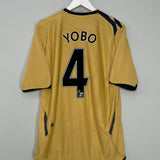 2006/07 EVERTON YOBO #4 THIRD SHIRT (L) UMBRO