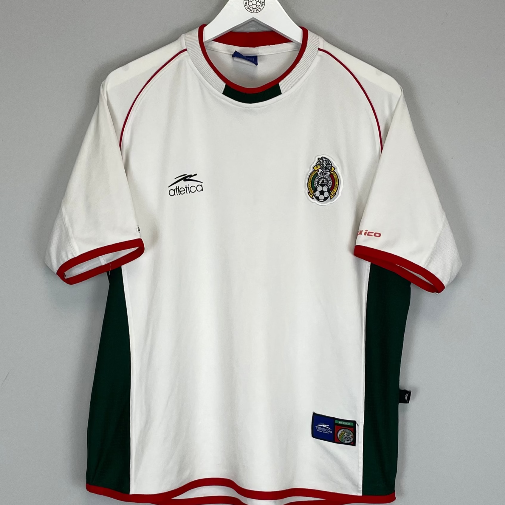 Buy 2001/02 MEXICO AWAY SHIRT (L) ATLETICA ~ Free worldwide shipping available ~ Authentic Vintage Football Shirts from Cult Kits