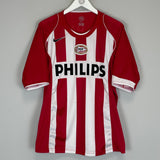 2004/06 PSV JI SUNG PARK #7 HOME SHIRT (L) NIKE
