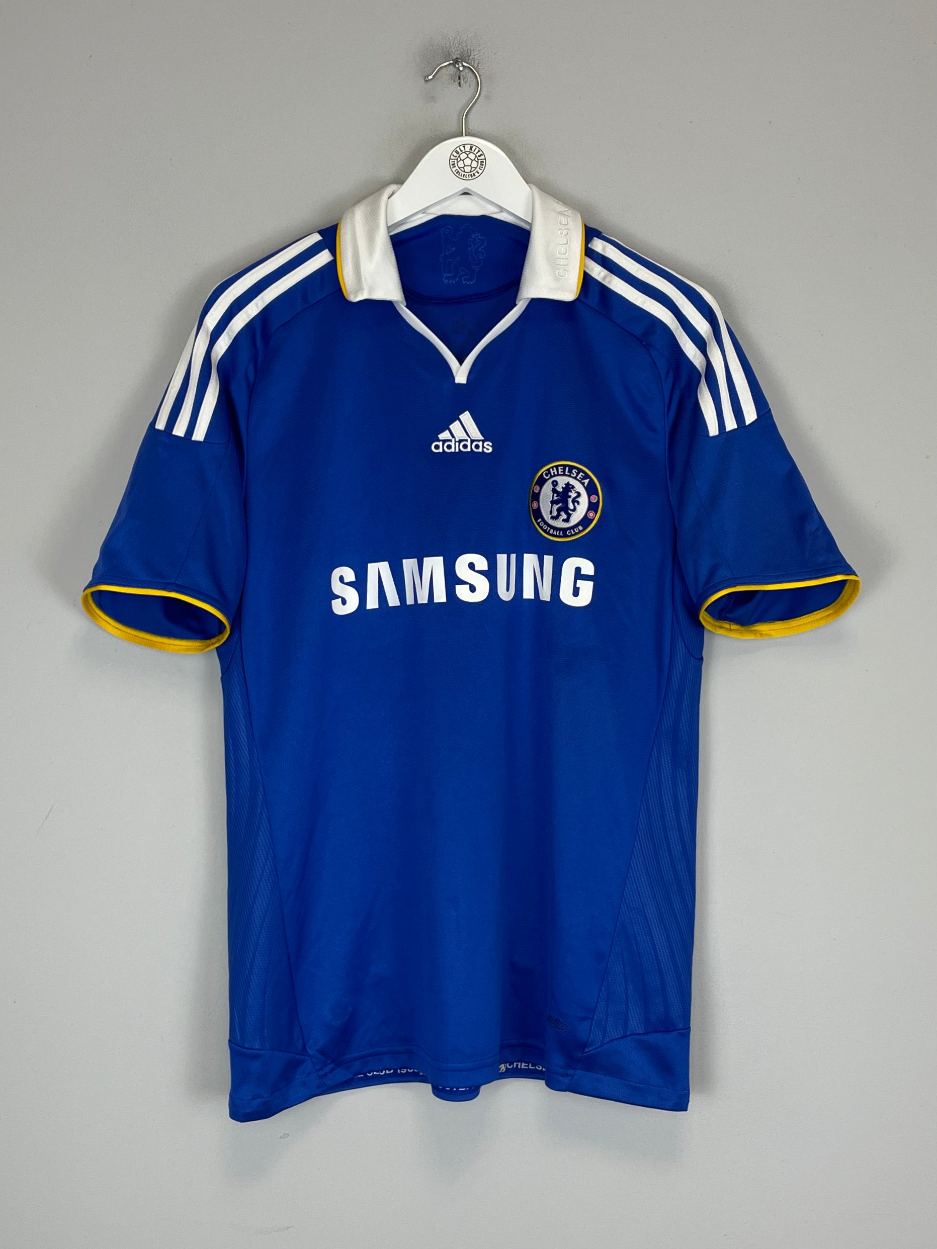Shop 2008/09 CHELSEA DROGBA #11 HOME SHIRT (L) ADIDAS, classic football shirts, vintage football shirts & retro soccer jerseys at Cult Kits