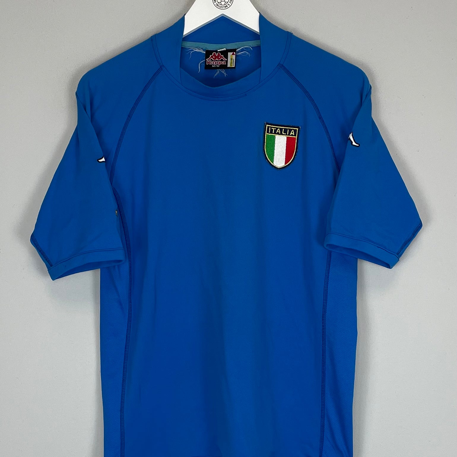Shop 2002 ITALY HOME SHIRT (M) KAPPA, classic football shirts, vintage football shirts & retro soccer jerseys at Cult Kits