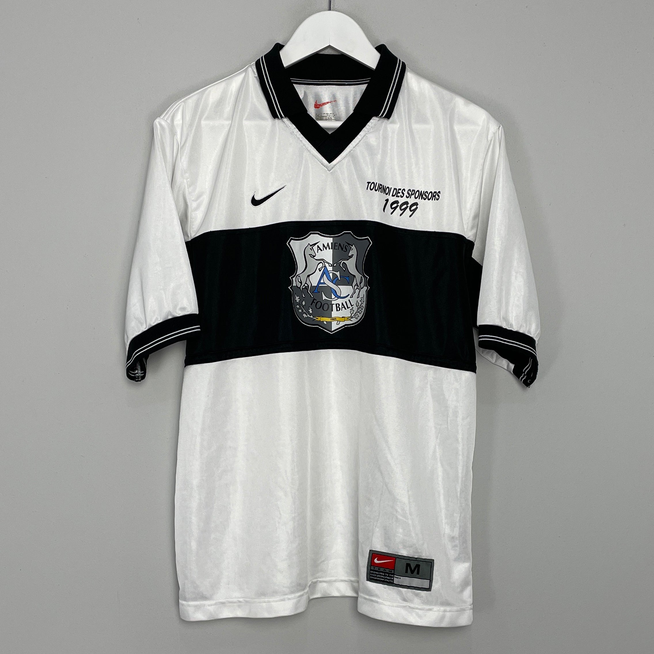 Shop 1998/99 AMIENS HOME SHIRT (M) NIKE, classic football shirts, vintage football shirts & retro soccer jerseys at Cult Kits