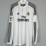 2014/15 REAL MADRID RONALDO #7 L/S HOME SHIRT (L) ADIDAS