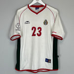 Buy 2001/02 MEXICO J.CAMPOS 23 AWAY SHIRT (L) ATLETICA ~ Free worldwide shipping available ~ Authentic Vintage Football Shirts from Cult Kits