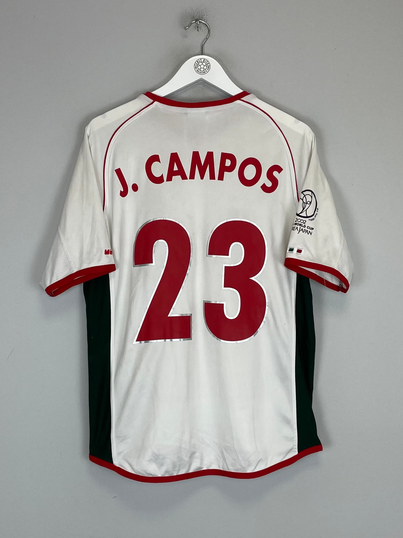 Buy 2001/02 MEXICO J.CAMPOS 23 AWAY SHIRT (L) ATLETICA ~ Free worldwide shipping available ~ Authentic Vintage Football Shirts from Cult Kits