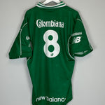 Shop 2001/02 DEPORTIVO CALI #8 HOME SHIRT (L) NEW BALANCE, classic football shirts, vintage football shirts & retro soccer jerseys at Cult Kits