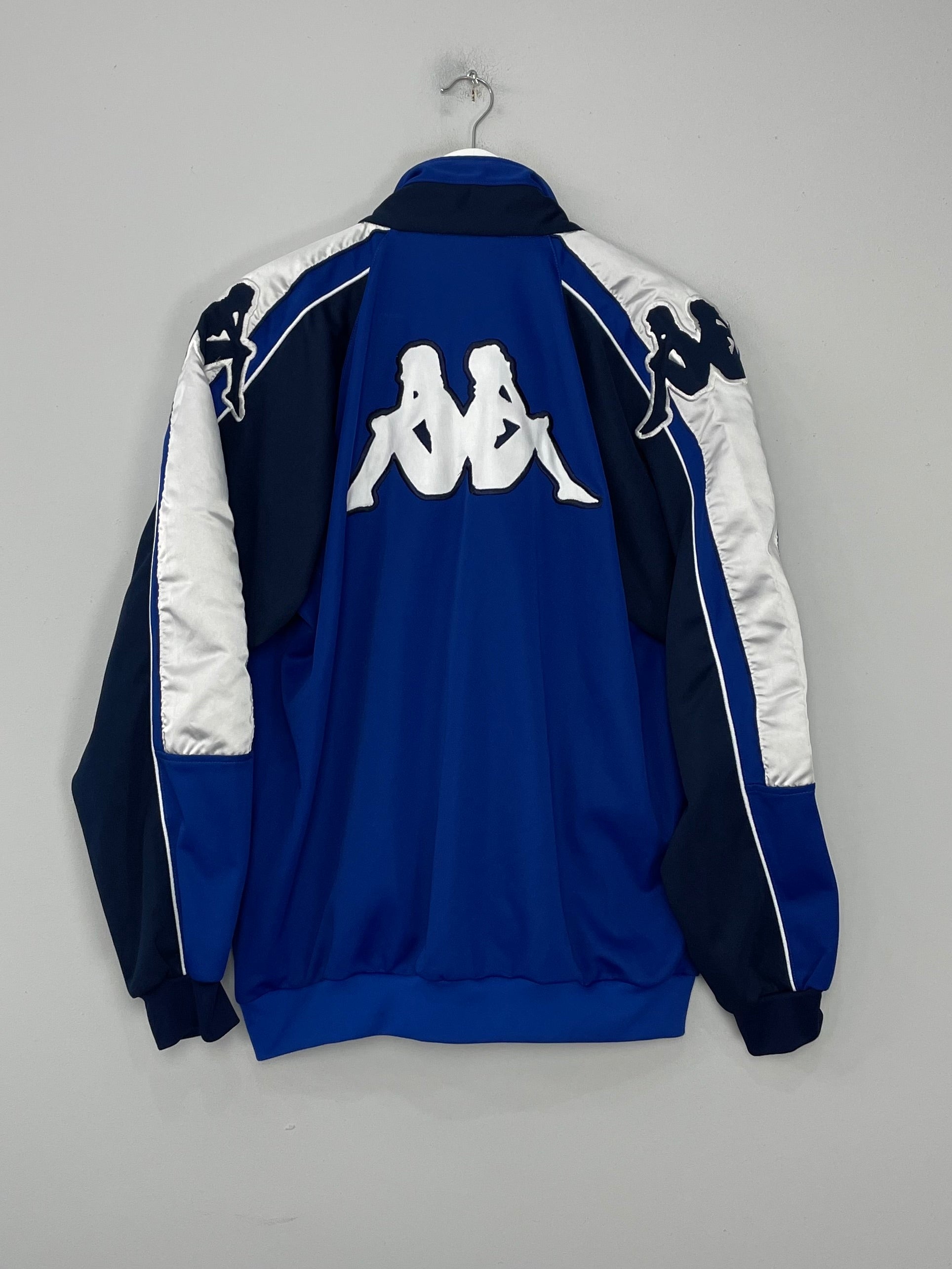 Shop 1999/00 ITALY TRACK JACKET (L) KAPPA, classic football shirts, vintage football shirts & retro soccer jerseys at Cult Kits