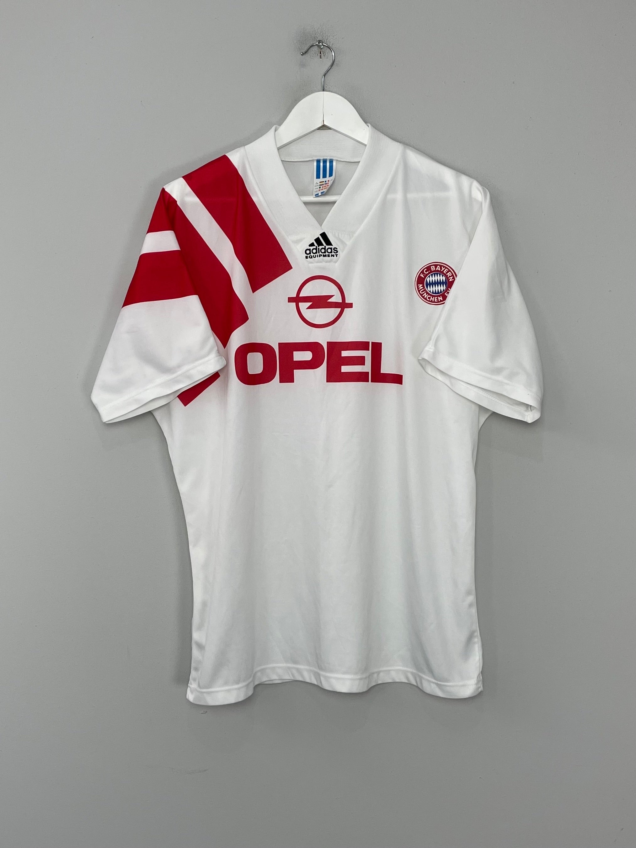 Shop 1991/93 BAYERN MUNICH AWAY SHIRT (XL) ADIDAS, classic football shirts, vintage football shirts & retro soccer jerseys at Cult Kits