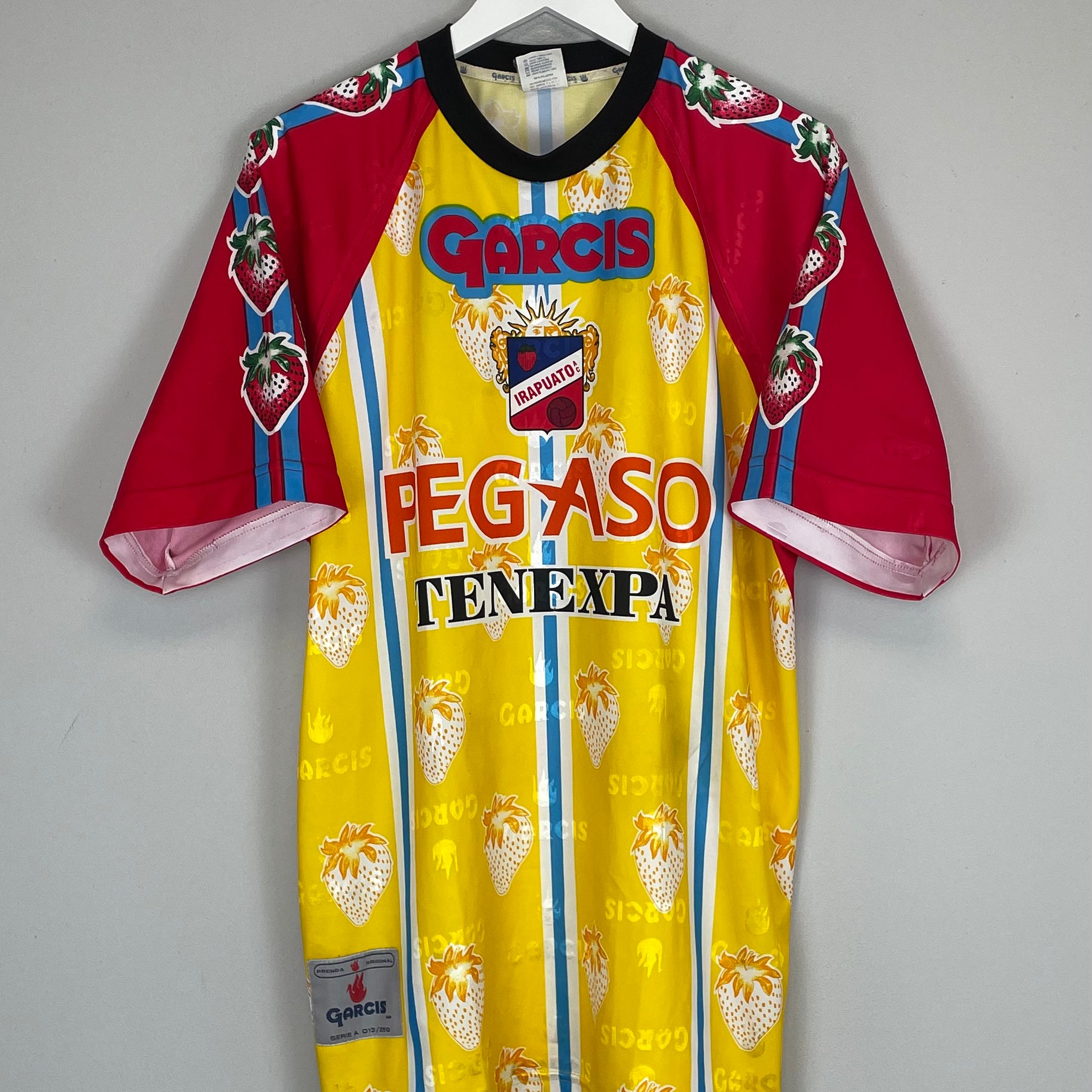 Shop 2000/01 IRAPUATO S.MANEZ #1 GK SHIRT (XL) GARCIS, classic football shirts, vintage football shirts & retro soccer jerseys at Cult Kits