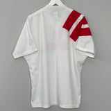 Shop 1991/93 BAYERN MUNICH AWAY SHIRT (XL) ADIDAS, classic football shirts, vintage football shirts & retro soccer jerseys at Cult Kits