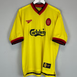 1997/99 LIVERPOOL FOWLER #9 AWAY SHIRT (L) REEBOK