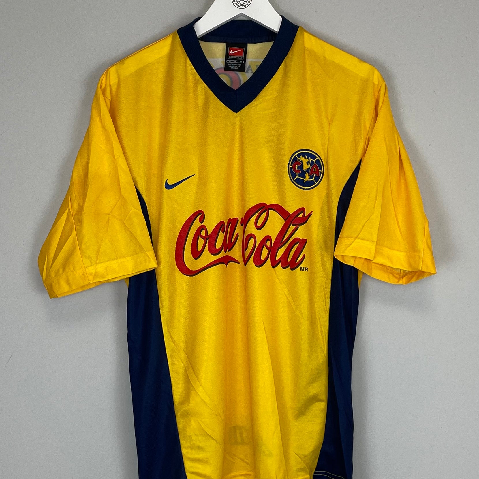 Shop 2000/01 CLUB AMERICA HOME SHIRT (M) NIKE, classic football shirts, vintage football shirts & retro soccer jerseys at Cult Kits
