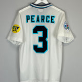 Shop 1995/97 ENGLAND PEARCE #3 HOME SHIRT (L) UMBRO, classic football shirts, vintage football shirts & retro soccer jerseys at Cult Kits