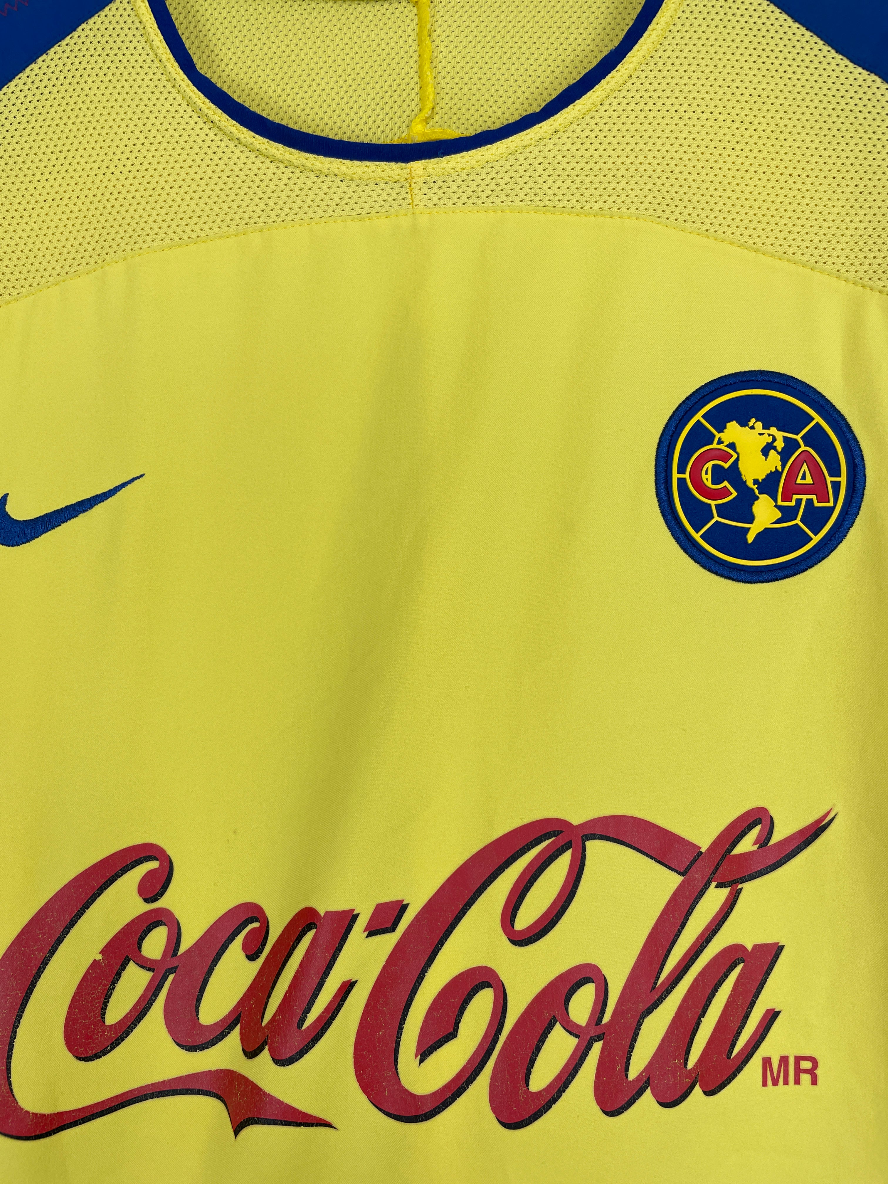 Buy 2003/04 CLUB AMERICA HOME SHIRT (XL) NIKE ~ Free worldwide shipping available ~ Authentic Vintage Football Shirts from Cult Kits