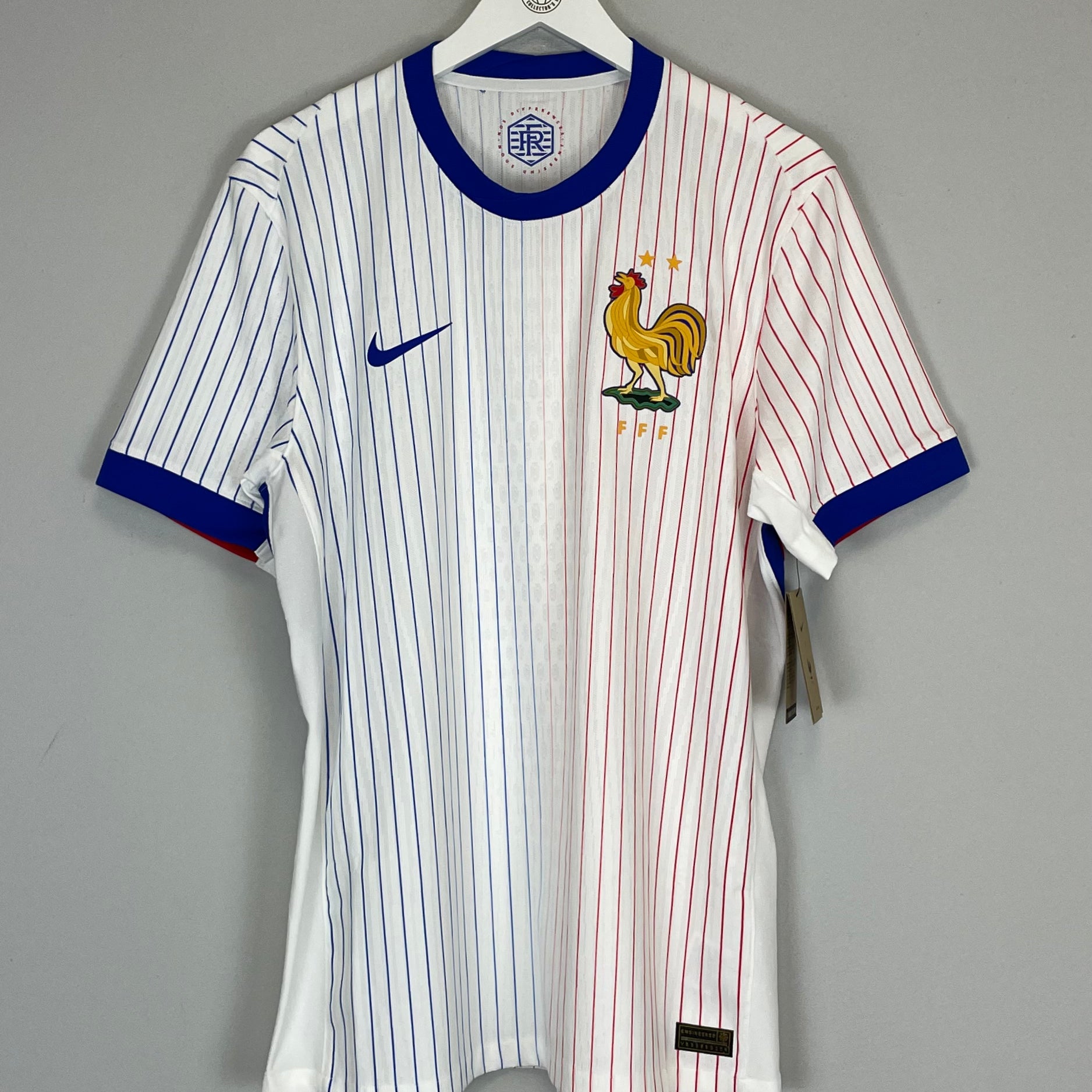 Shop 2024/25 FRANCE *BNWT* AUTHENTIC AWAY SHIRT (L) NIKE, classic football shirts, vintage football shirts & retro soccer jerseys at Cult Kits