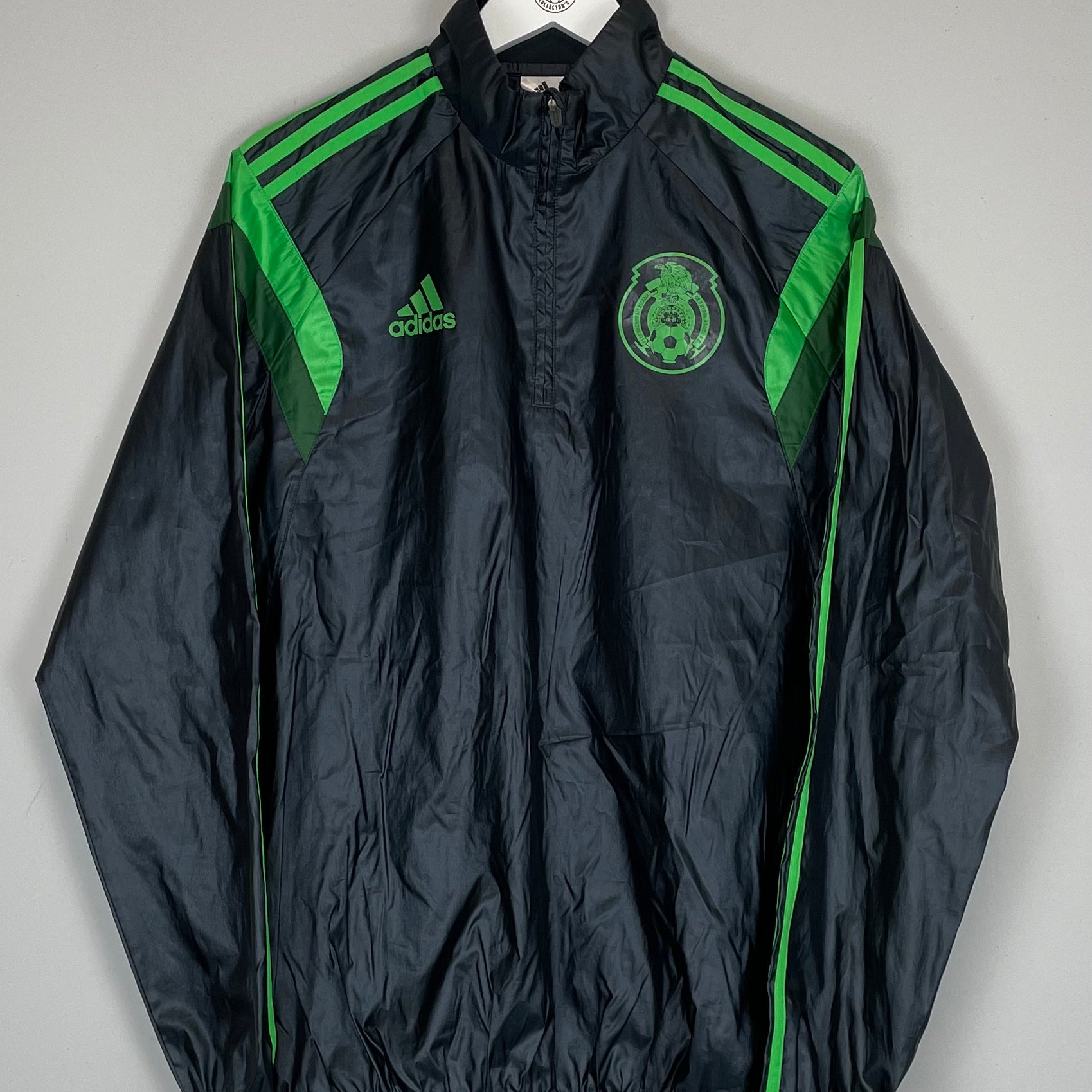 Shop 2014 MEXICO WINDBREAKER (M) ADIDAS, classic football shirts, vintage football shirts & retro soccer jerseys at Cult Kits