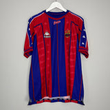 1997/98 BARCELONA RIVALDO #11 HOME SHIRT (L) KAPPA