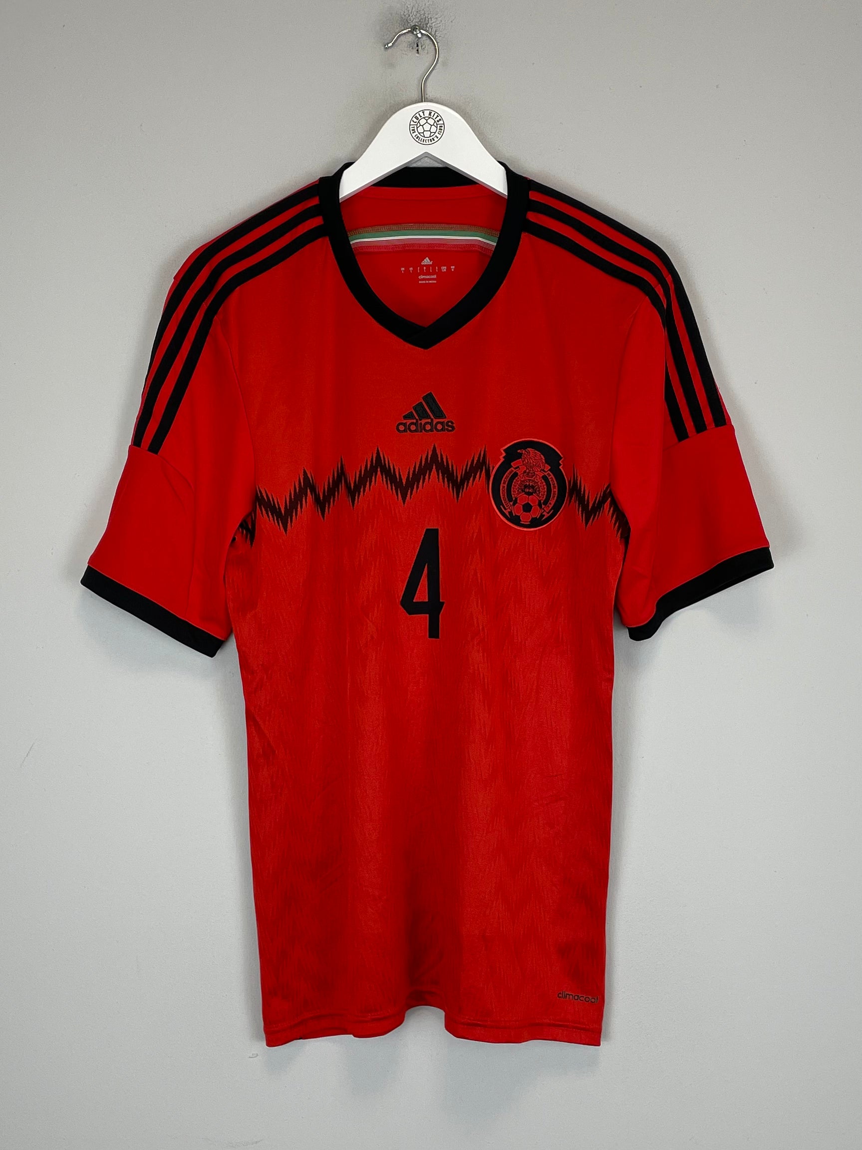 Shop 2014/15 MEXICO R.MARQUEZ #4 AWAY SHIRT (L) ADIDAS, classic football shirts, vintage football shirts & retro soccer jerseys at Cult Kits