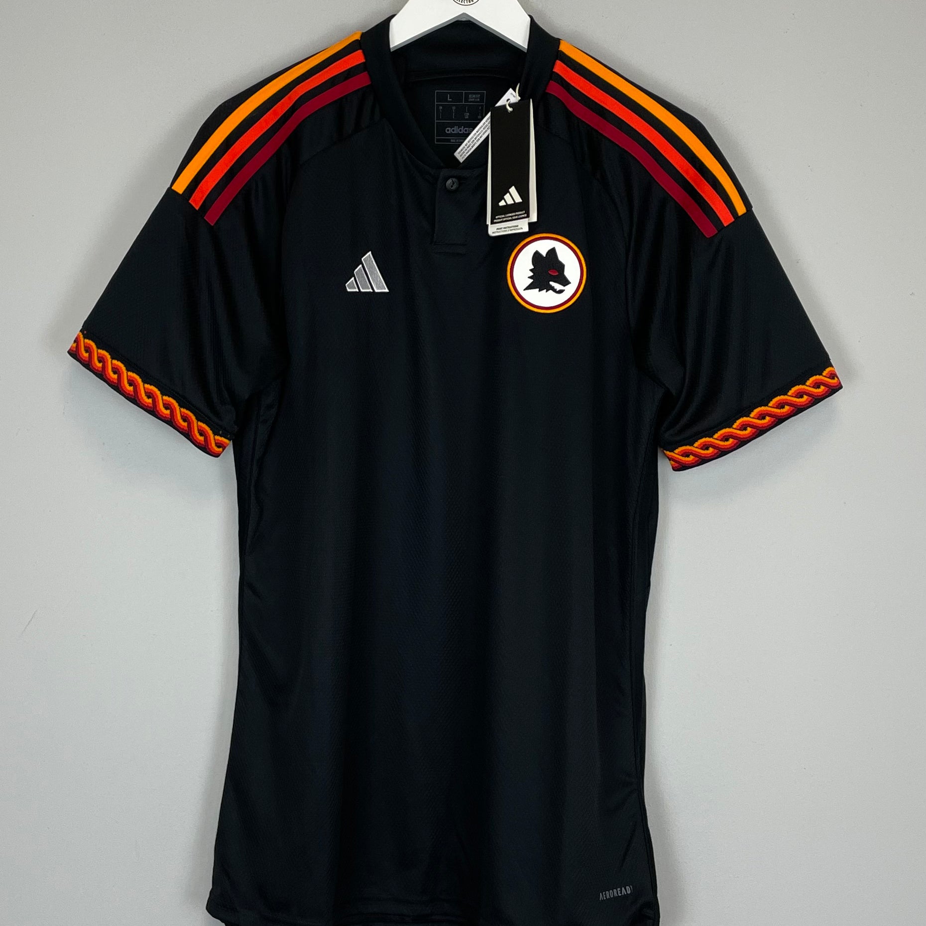 Shop 2023/24 ROMA *BNWT* THIRD SHIRT (L) ADIDAS, classic football shirts, vintage football shirts & retro soccer jerseys at Cult Kits