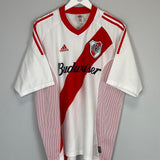 2002/03 RIVER PLATE CAVENAGHI #9 HOME SHIRT (XL) ADIDAS