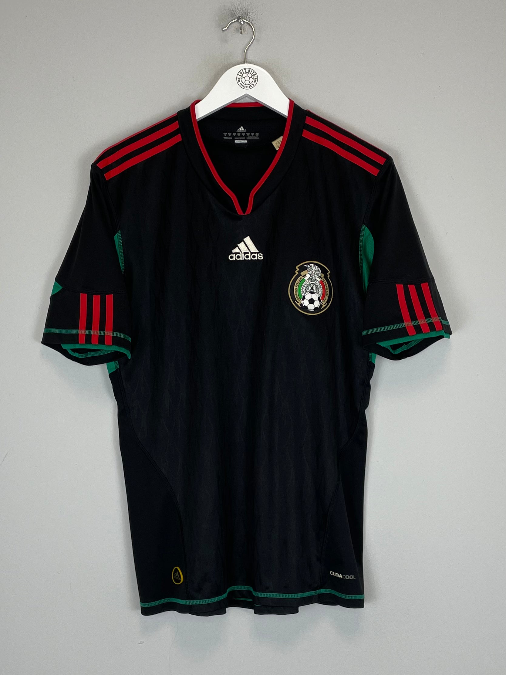 Shop 2010/11 MEXICO AWAY SHIRT (M) ADIDAS, classic football shirts, vintage football shirts & retro soccer jerseys at Cult Kits