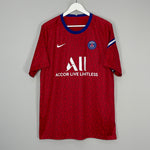 Shop 2020/21 PSG TRAINING SHIRT (XL) NIKE, classic football shirts, vintage football shirts & retro soccer jerseys at Cult Kits