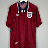 1994/95 ENGLAND AWAY SHIRT (L) UMBRO