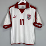 Shop 2004/05 TUNISIA DOS SANTOS #11 HOME SHIRT (S) PUMA, classic football shirts, vintage football shirts & retro soccer jerseys at Cult Kits