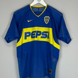 2004/05 BOCA JUNIORS TEVEZ #11 HOME SHIRT (S) NIKE
