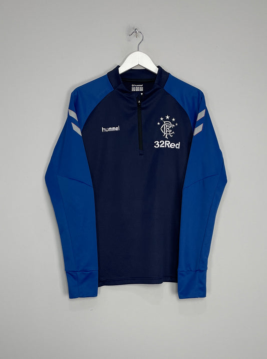 Image of the Rangers training top from the 2018/19 season