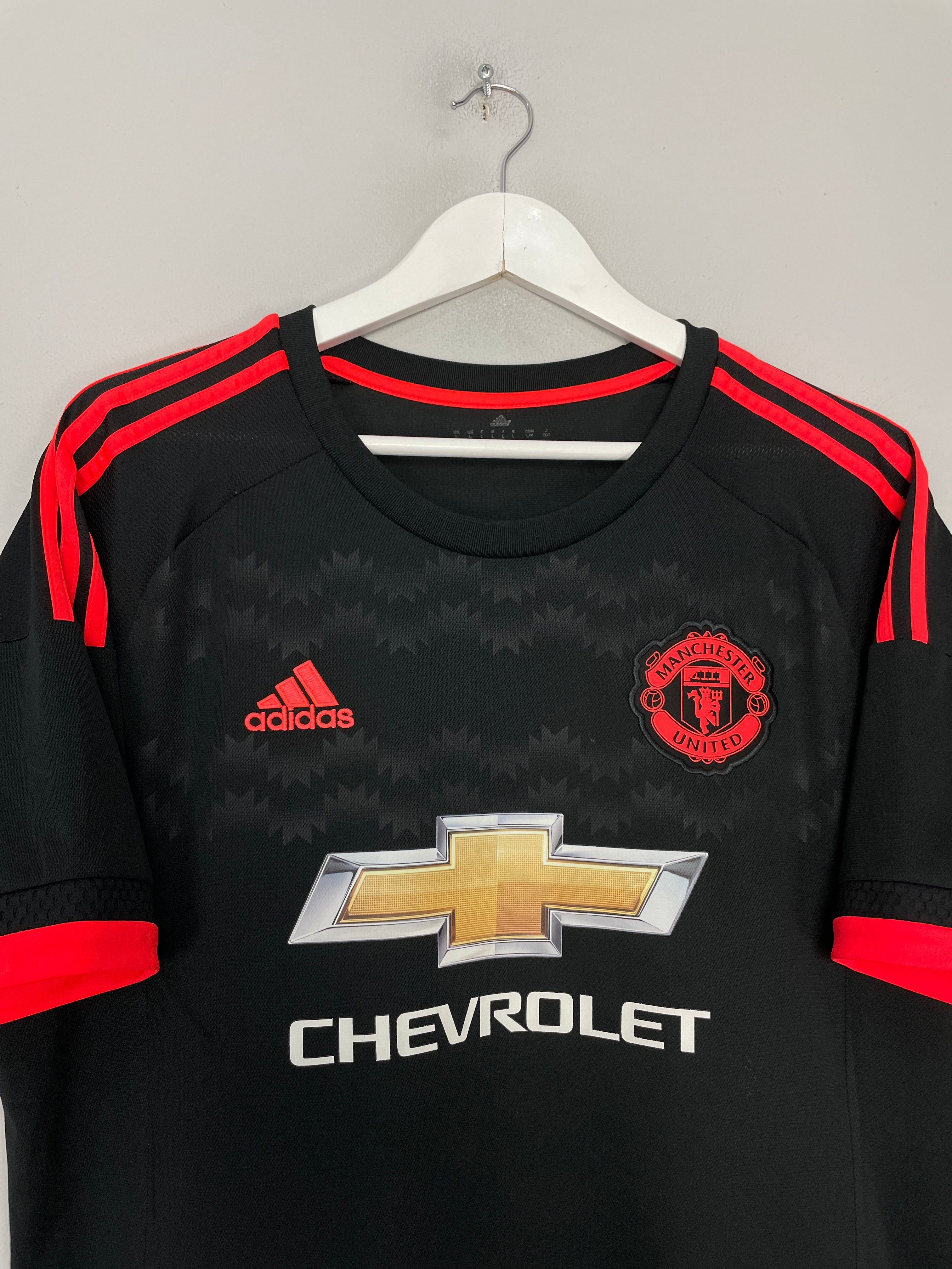 Shop 2015/16 MANCHESTER UNITED ROONEY #10 THIRD SHIRT (L) ADIDAS, classic football shirts, vintage football shirts & retro soccer jerseys at Cult Kits