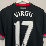 Shop 2016/17 SOUTHAMPTON VIRGIL #17 AWAY SHIRT (L) UNDER ARMOUR, classic football shirts, vintage football shirts & retro soccer jerseys at Cult Kits
