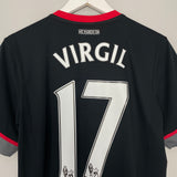 Shop 2016/17 SOUTHAMPTON VIRGIL #17 AWAY SHIRT (L) UNDER ARMOUR, classic football shirts, vintage football shirts & retro soccer jerseys at Cult Kits