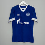 Shop 2018/19 SCHALKE HOME SHIRT (M) UMBRO, classic football shirts, vintage football shirts & retro soccer jerseys at Cult Kits
