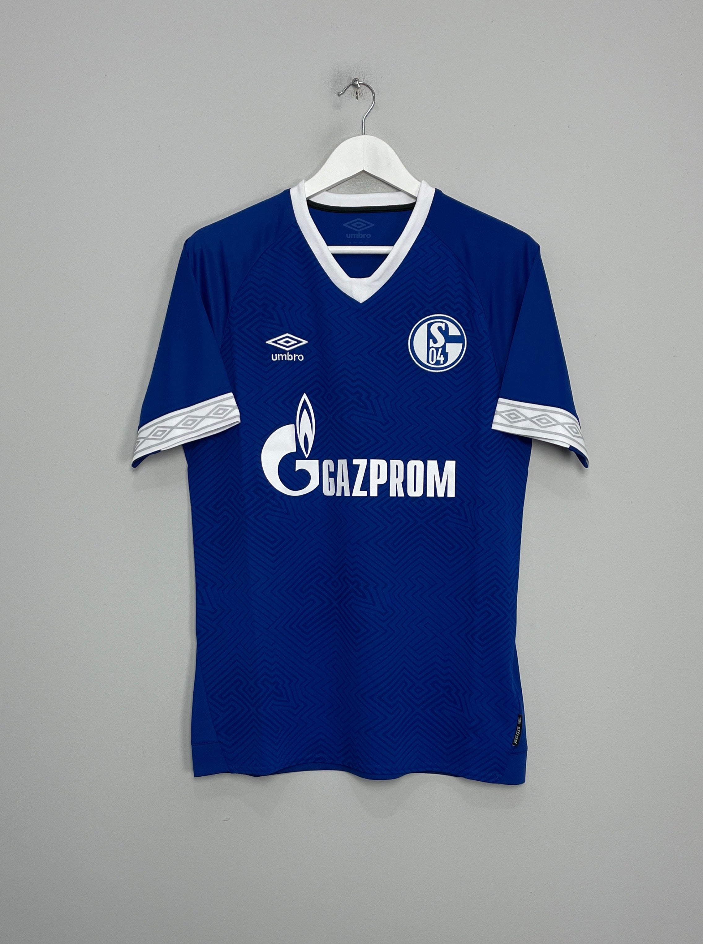 Shop 2018/19 SCHALKE HOME SHIRT (M) UMBRO, classic football shirts, vintage football shirts & retro soccer jerseys at Cult Kits