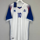 Shop 2018/19 ICELAND SIGURDSSON #10 *BNWT* HOME SHIRT (XXL) ERREA, classic football shirts, vintage football shirts & retro soccer jerseys at Cult Kits