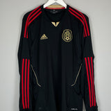 Shop 2011/12 MEXICO L/S AWAY SHIRT (L) ADIDAS, classic football shirts, vintage football shirts & retro soccer jerseys at Cult Kits