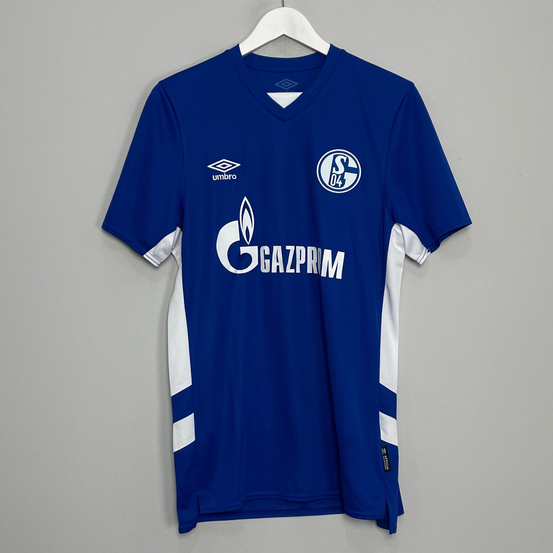 Shop 2022/23 SCHALKE HOME SHIRT (M) UMBRO, classic football shirts, vintage football shirts & retro soccer jerseys at Cult Kits