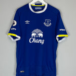 Shop 2016/17 EVERTON HOME SHIRT (XL) UMBRO, classic football shirts, vintage football shirts & retro soccer jerseys at Cult Kits
