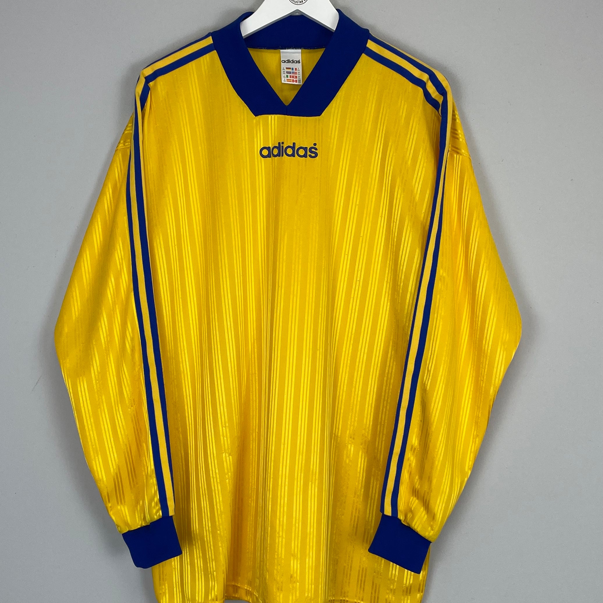 Shop 1992 ADIDAS TEMPLATE SHIRT (XXL), classic football shirts, vintage football shirts & retro soccer jerseys at Cult Kits