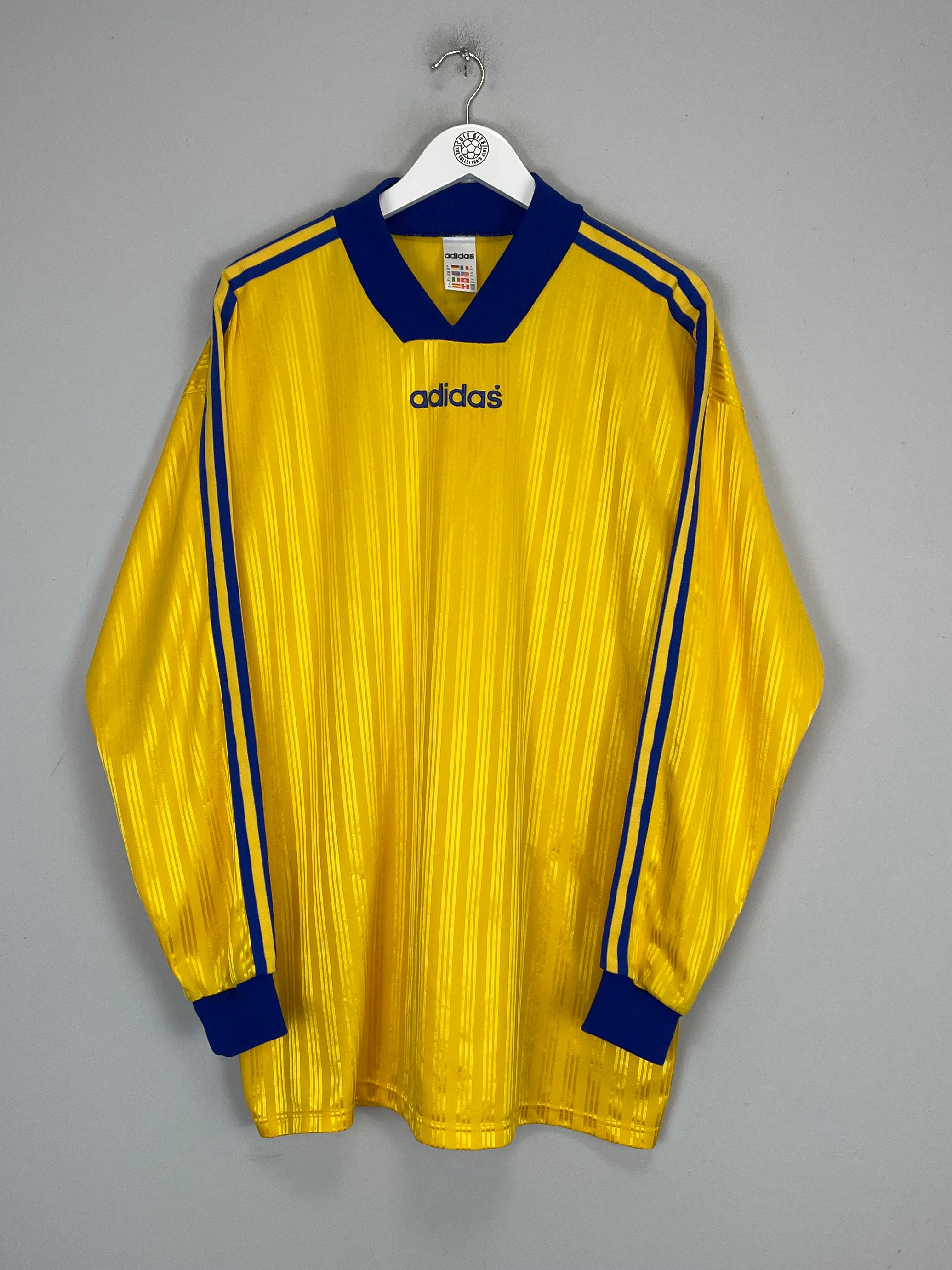 Shop 1992 ADIDAS TEMPLATE SHIRT (XXL), classic football shirts, vintage football shirts & retro soccer jerseys at Cult Kits