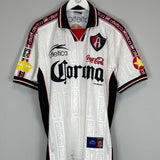 Shop 1996/97 ATLAS #8 AWAY SHIRT (M) ATLETICA, classic football shirts, vintage football shirts & retro soccer jerseys at Cult Kits