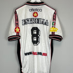 Shop 1996/97 ATLAS #8 AWAY SHIRT (M) ATLETICA, classic football shirts, vintage football shirts & retro soccer jerseys at Cult Kits