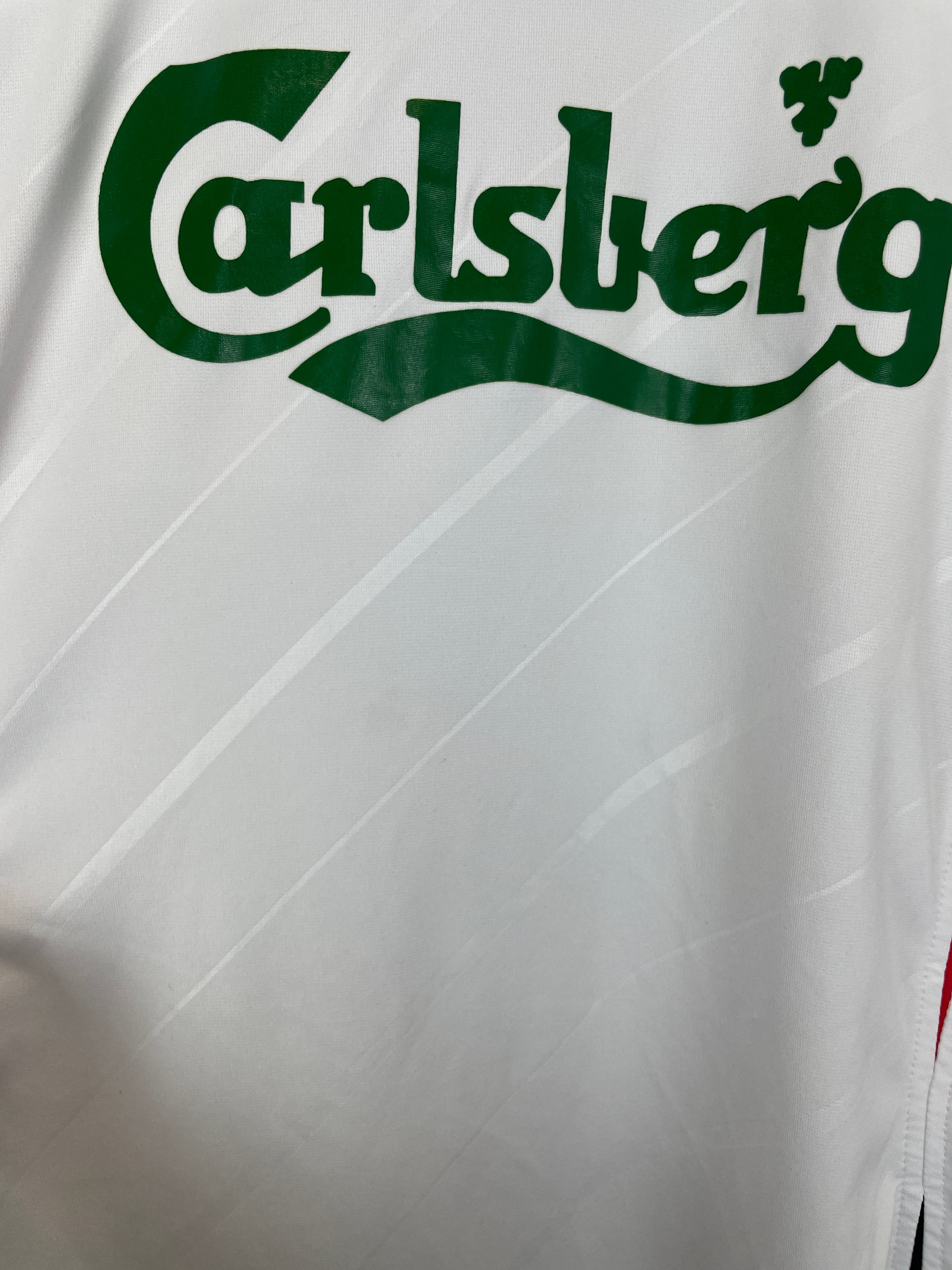 Buy 2005/06 LIVERPOOL RIISE 6 AWAY SHIRT (L) REEBOK ~ Free worldwide shipping available ~ Authentic Vintage Football Shirts from Cult Kits