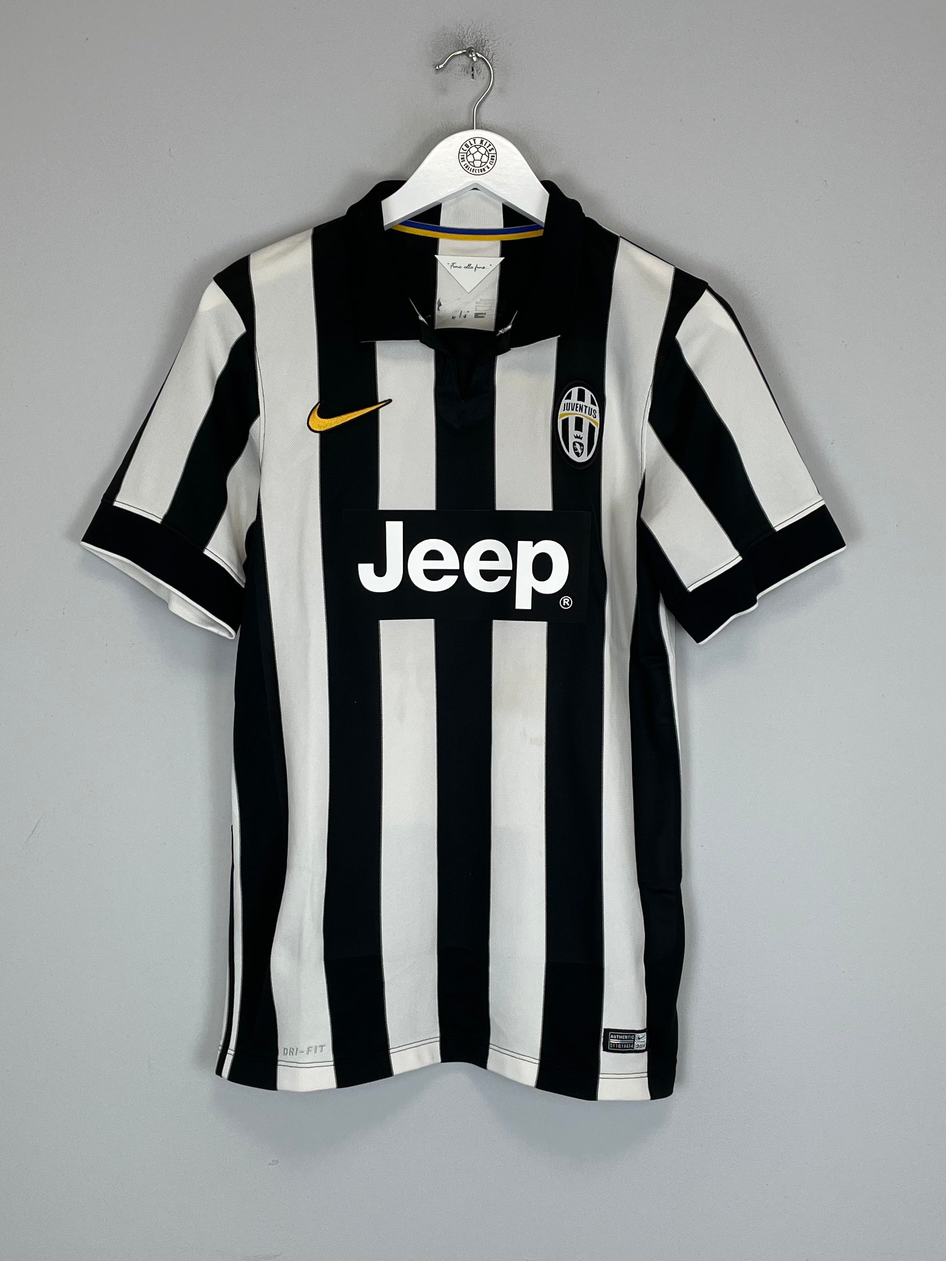 Shop 2014/15 JUVENTUS HOME SHIRT (S) NIKE, classic football shirts, vintage football shirts & retro soccer jerseys at Cult Kits
